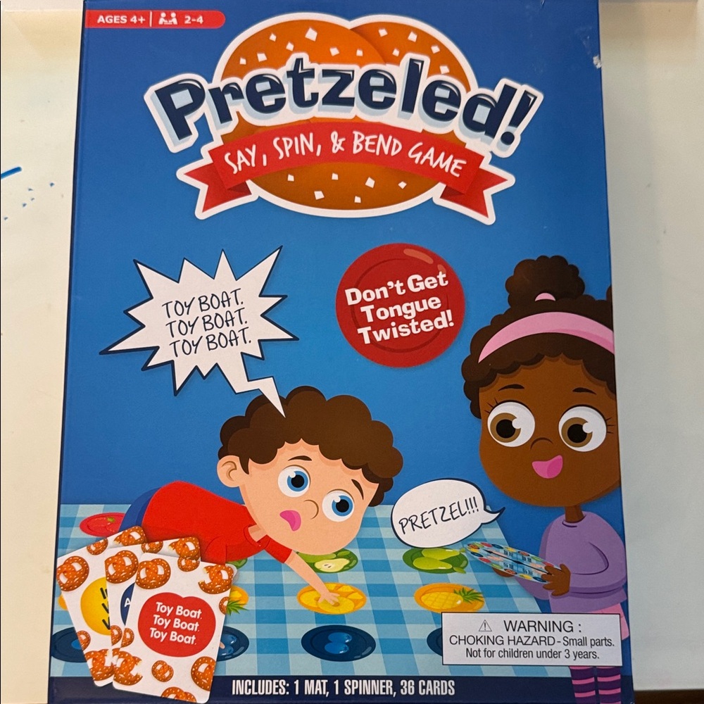 Pretzeled! Say, Spin, & Bend Game